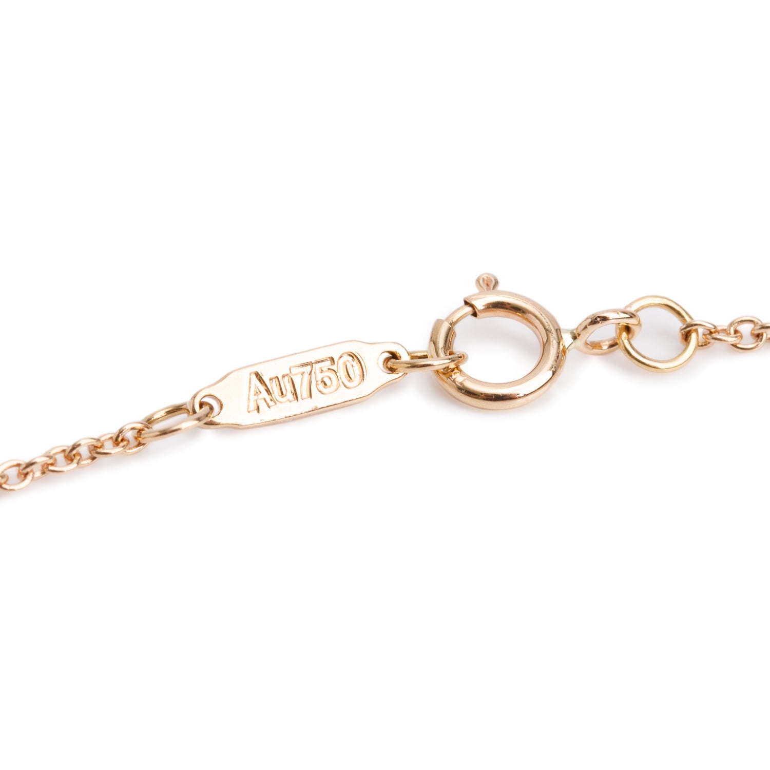 Tiffany & Co. 18k Rose Gold Diamond 1.5" Crown Key Pendant Necklace w/ Box