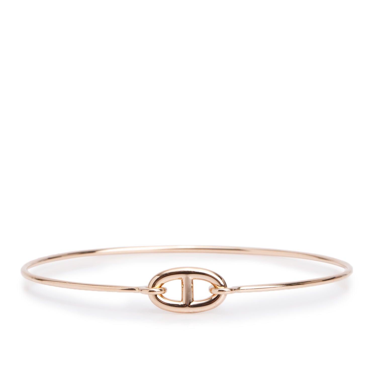 Hermes 18k Rose Gold Farandole Bracelet, Small Model w/ Box & Receipt