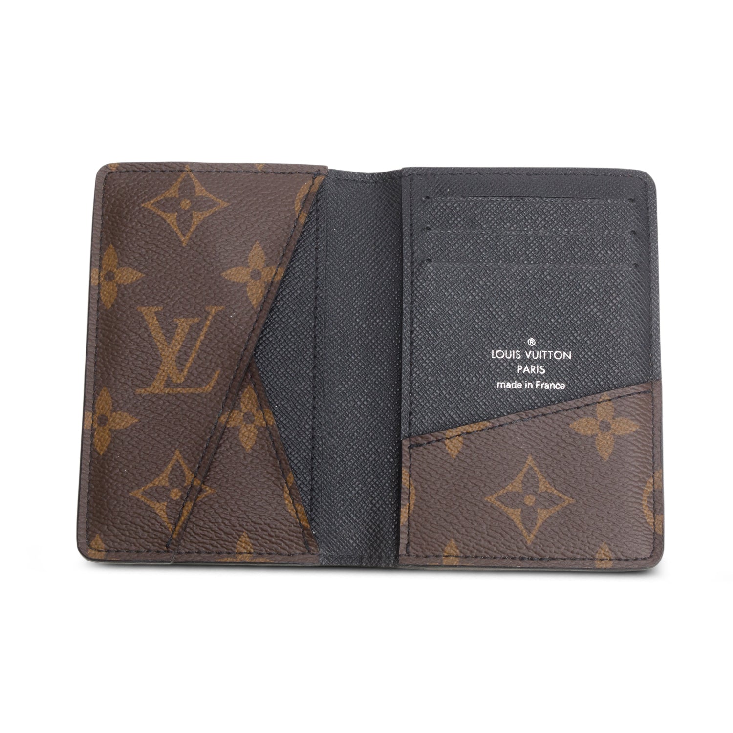 Louis Vuitton Monogram Macassar Pocket Organizer w/ Box