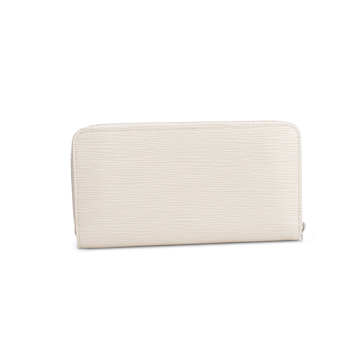Louis Vuitton Cream Epi Leather Zippy Wallet w/ Box
