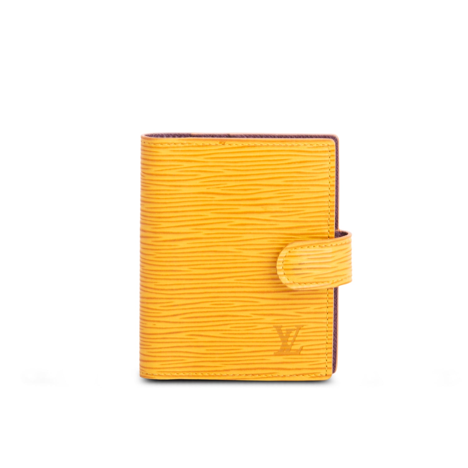 Louis Vuitton Yellow Epi Compact Wallet