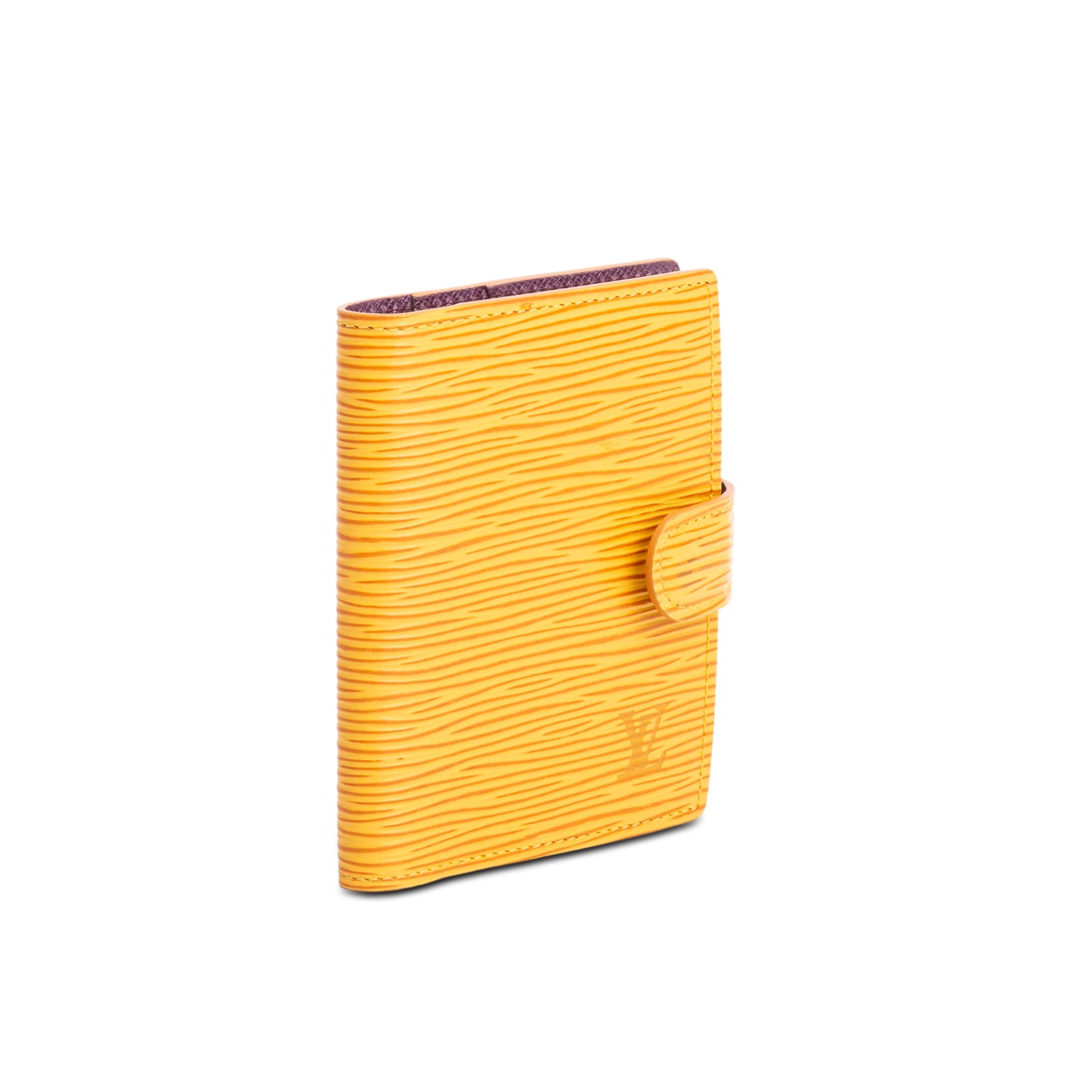 Louis Vuitton Yellow Epi Compact Wallet