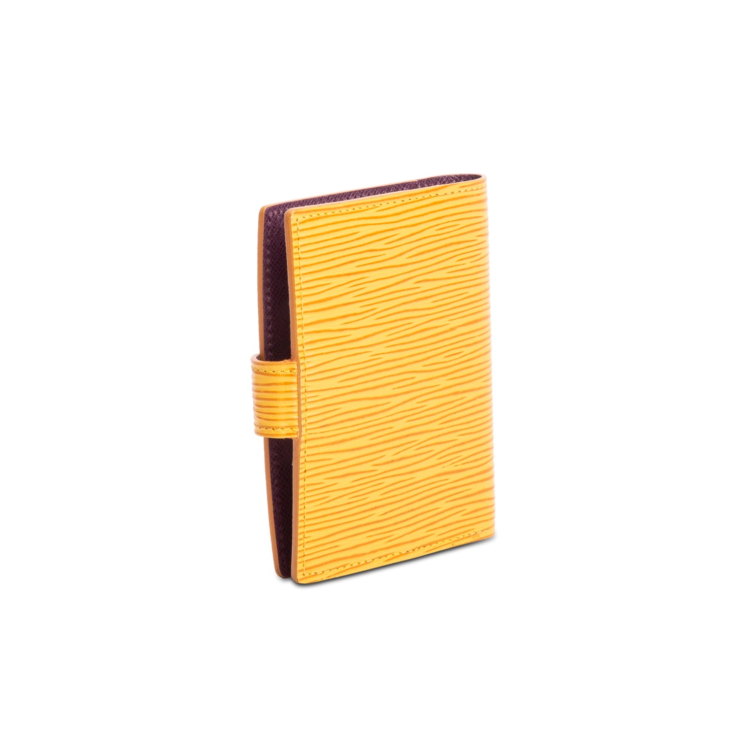 Louis Vuitton Yellow Epi Compact Wallet