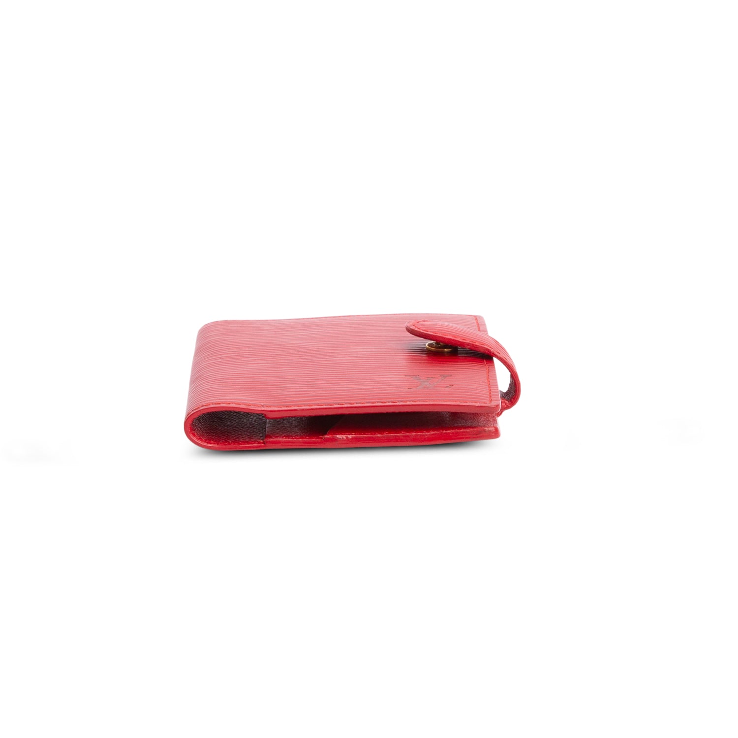 Louis Vuitton Red Epi Compact Wallet