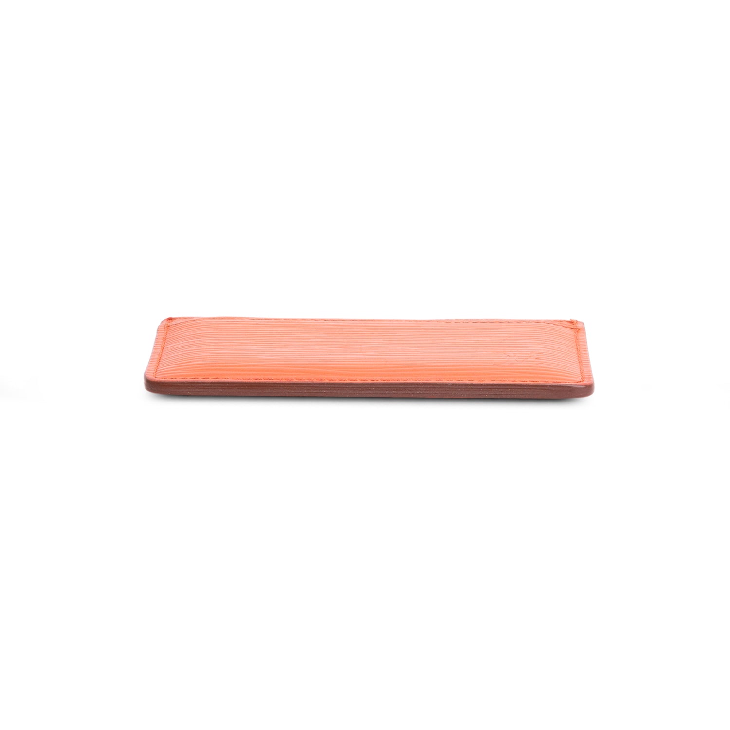 Louis Vuitton Orange Epi Card Holder