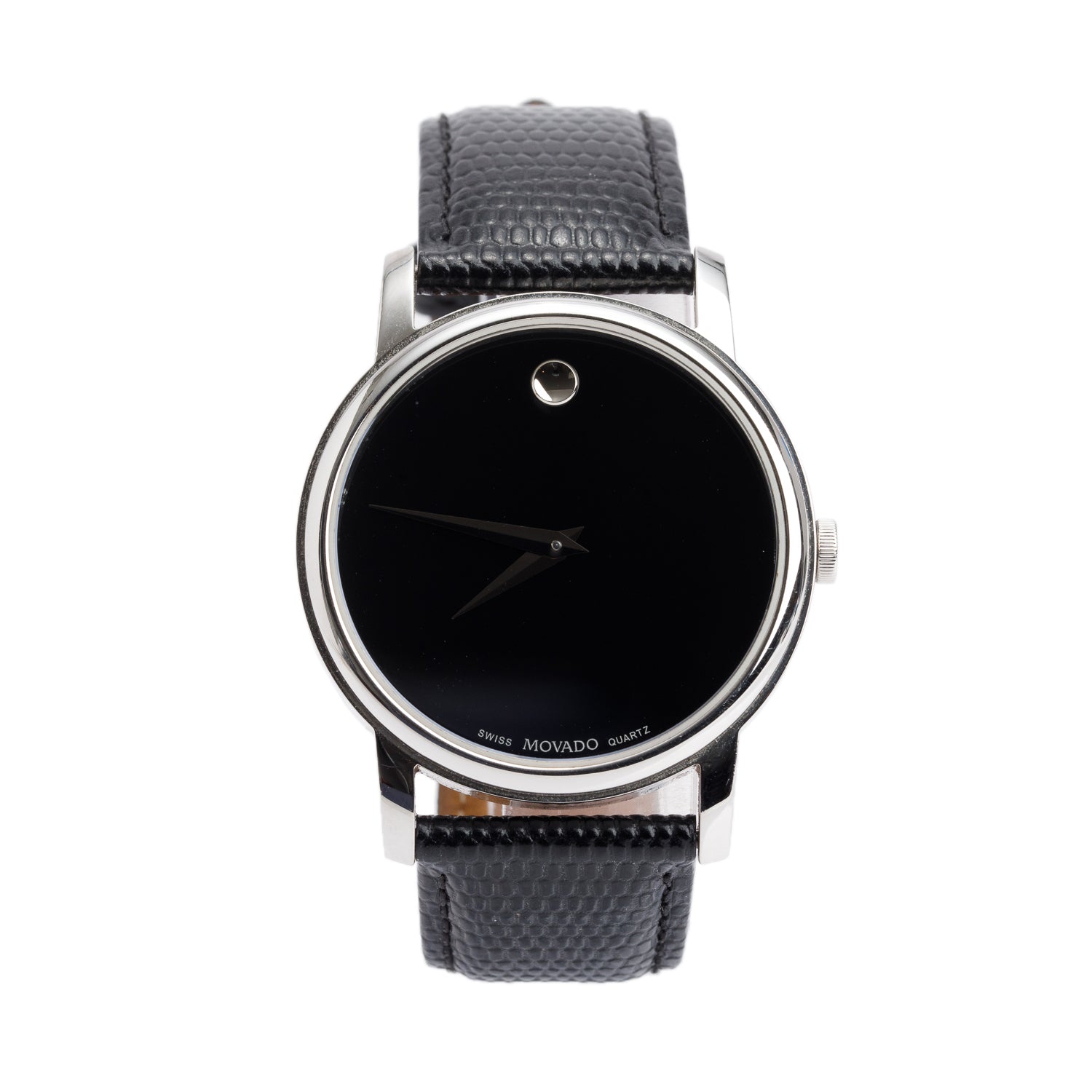 Movado Stainless Steel Museum 39 MM Quartz Watch