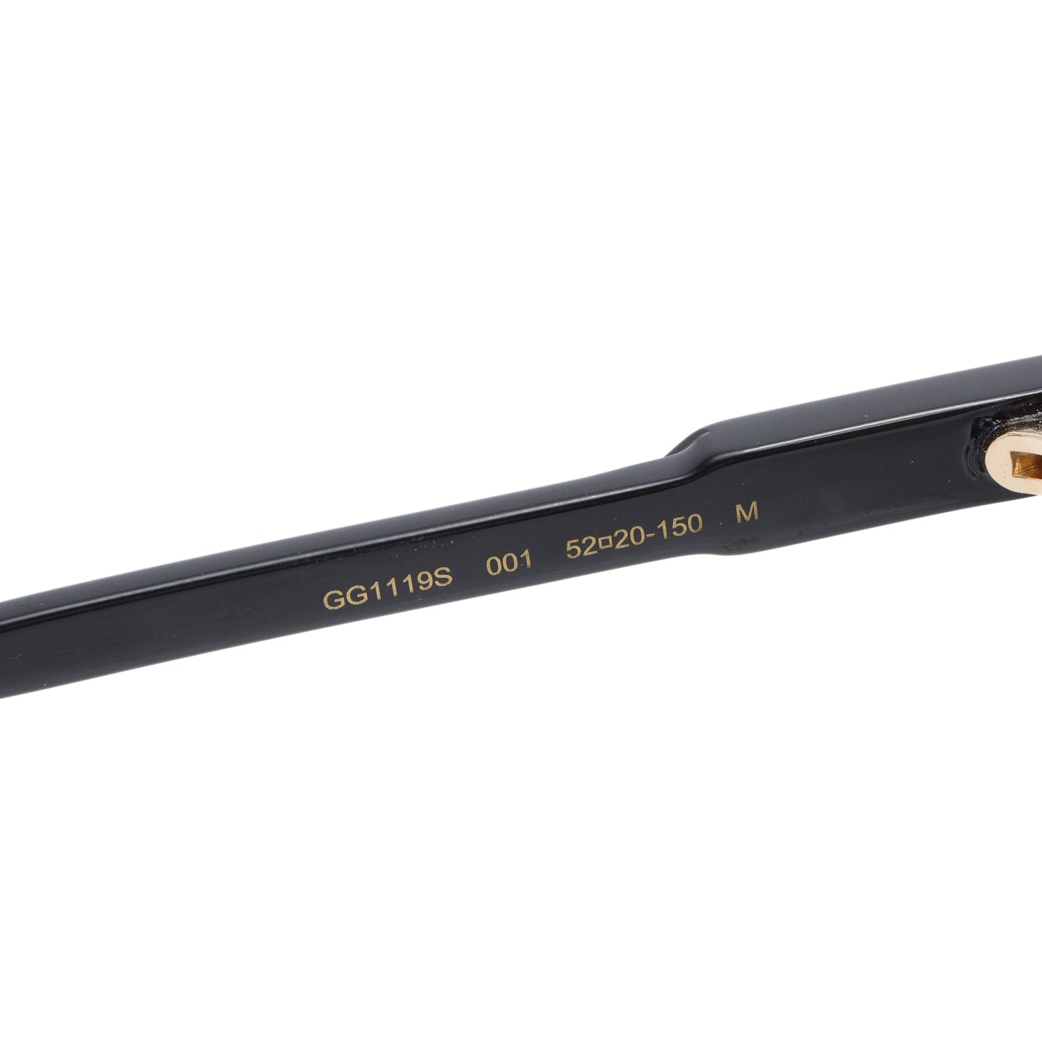 Gucci GG1119S Black Acete Round Sunglasses w/ Case