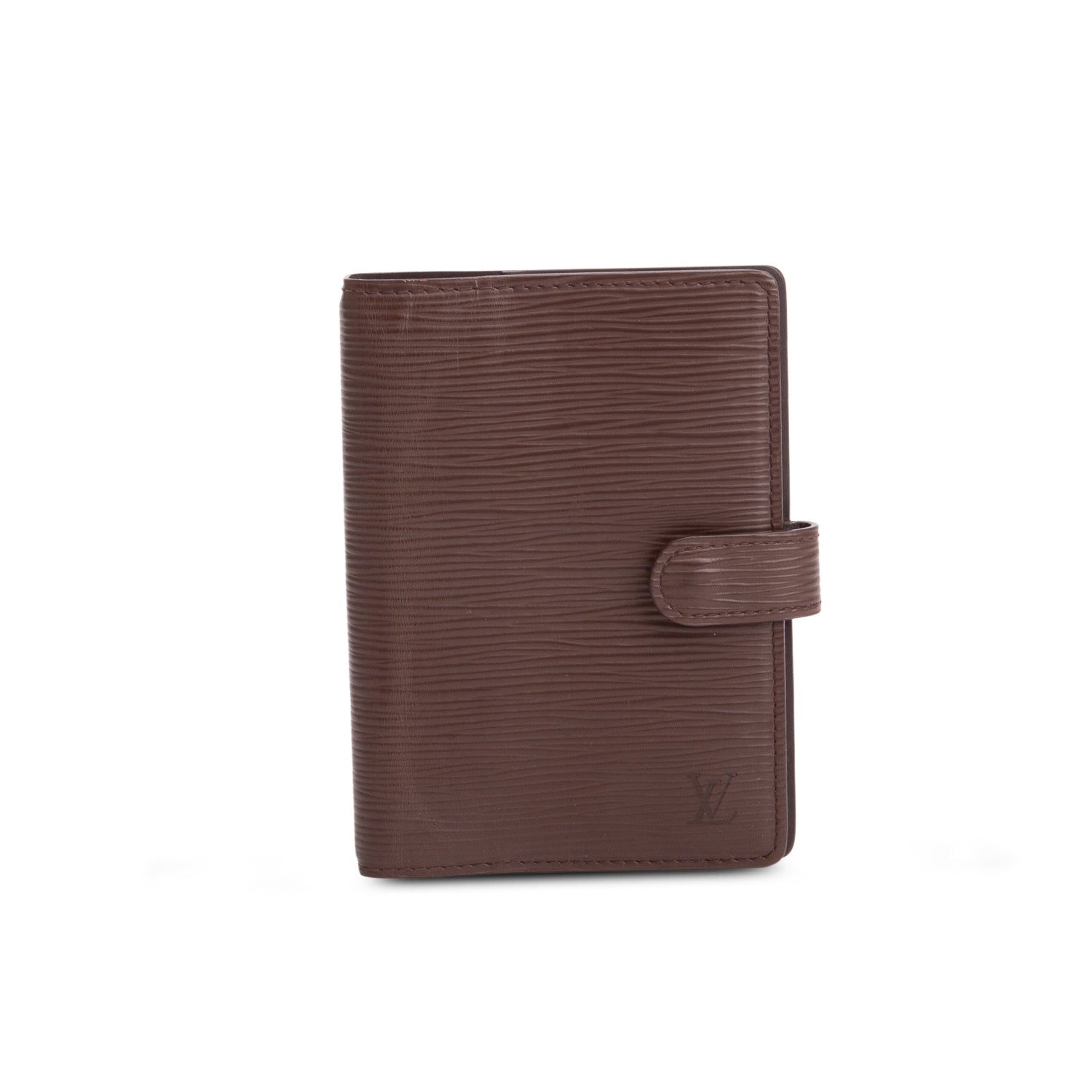 Louis Vuitton Burgundy Epi Small Ring Agenda Cover