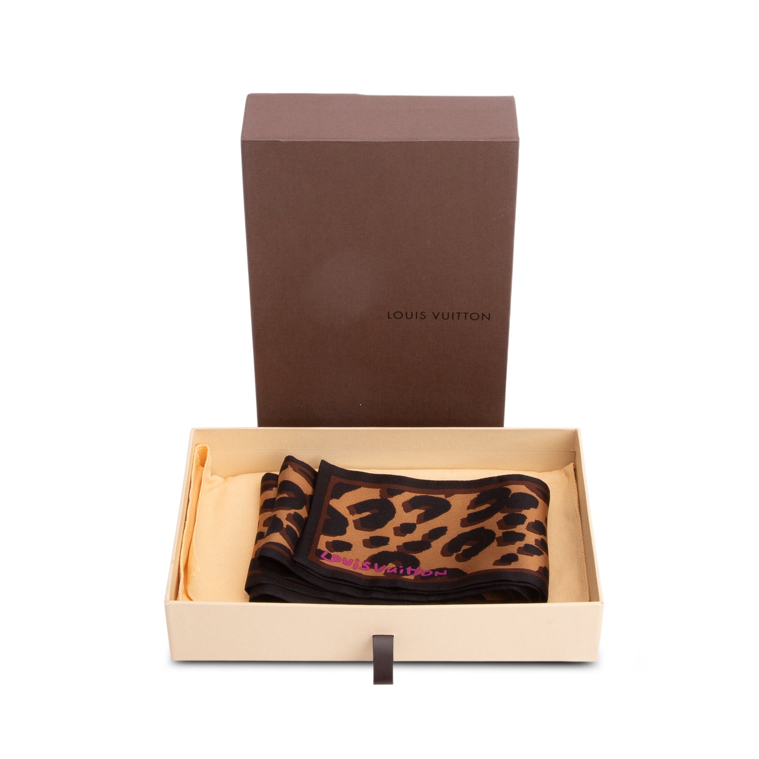 Louis Vuitton x Stephen Sprouse Leopard Silk Bandeau w/ Box & Receipt