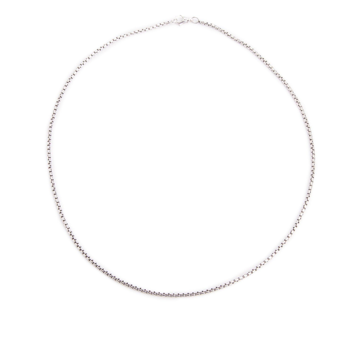 David Yurman Sterling Silver 2.7 MM Box Chain Necklace, 22"