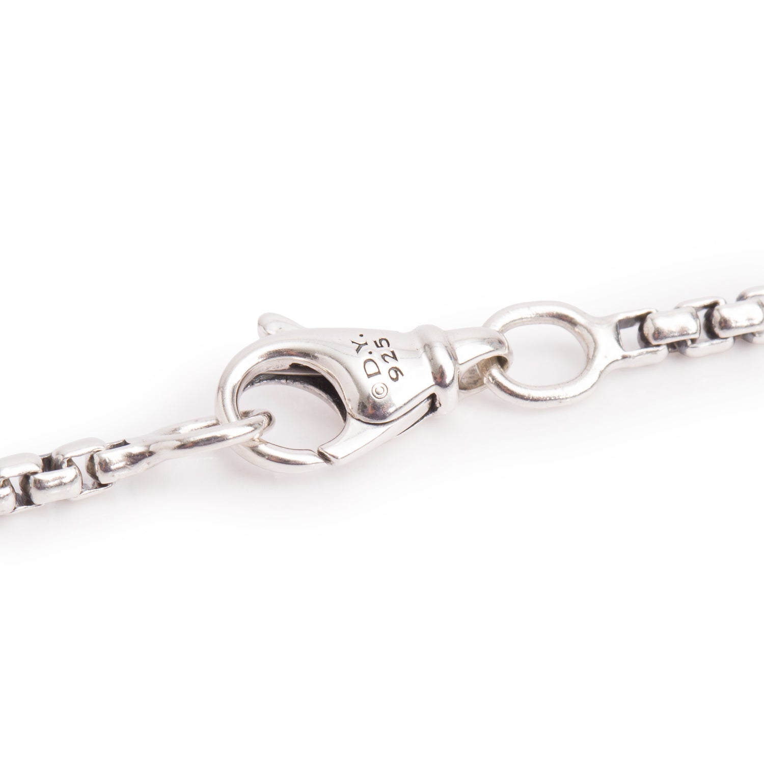David Yurman Sterling Silver 2.7 MM Box Chain Necklace, 22"