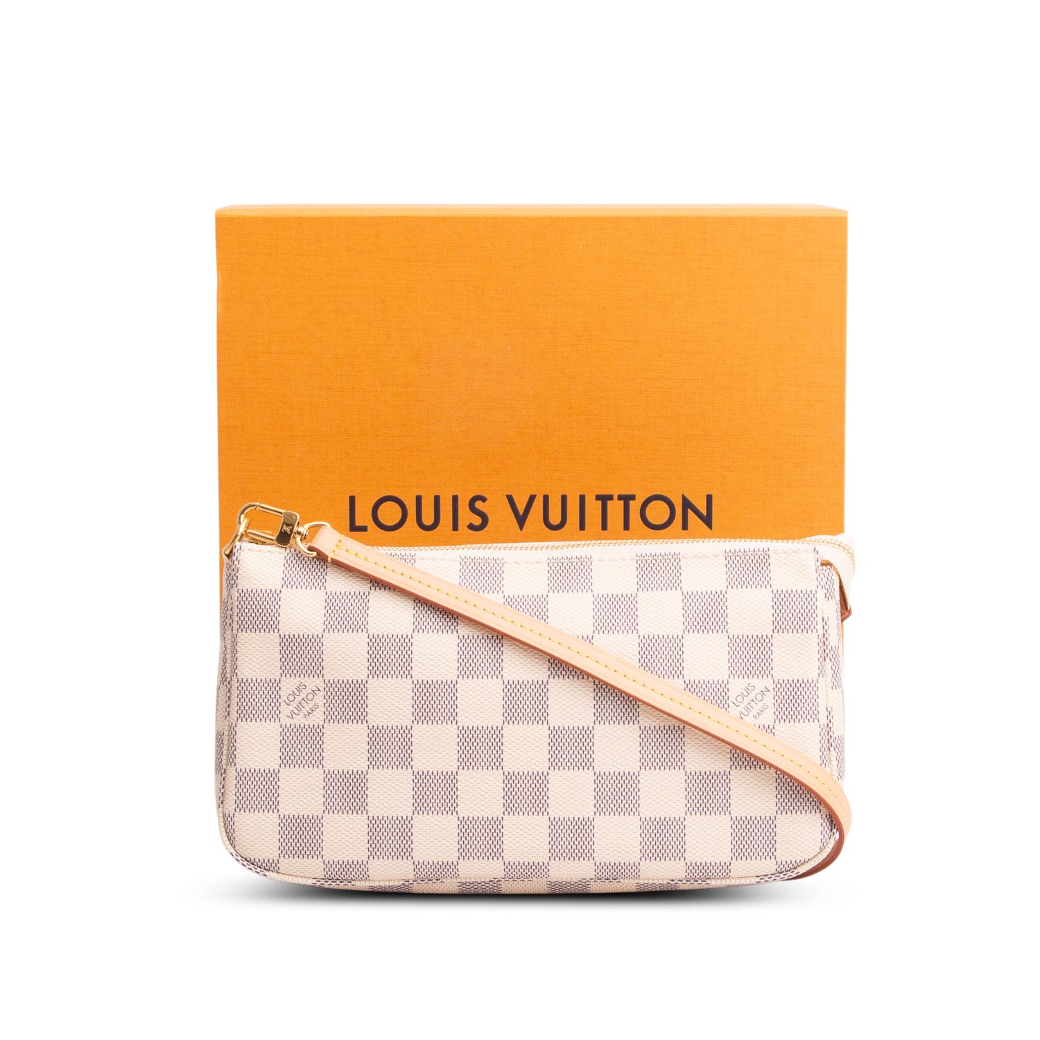 Louis Vuitton 2021 Damier Azur Pochette Accessoires w/ Box & Receipt