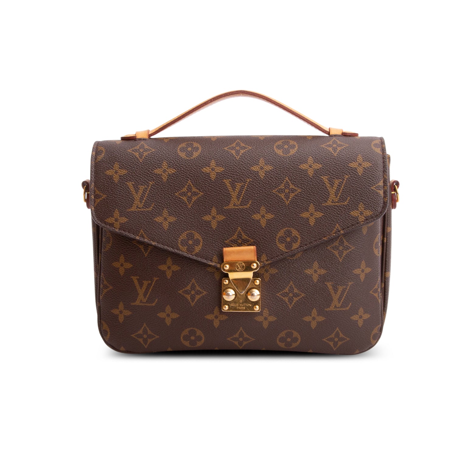 Louis Vuitton 2021 Monogram Pochette Metis w/ Box, Strap & Receipt