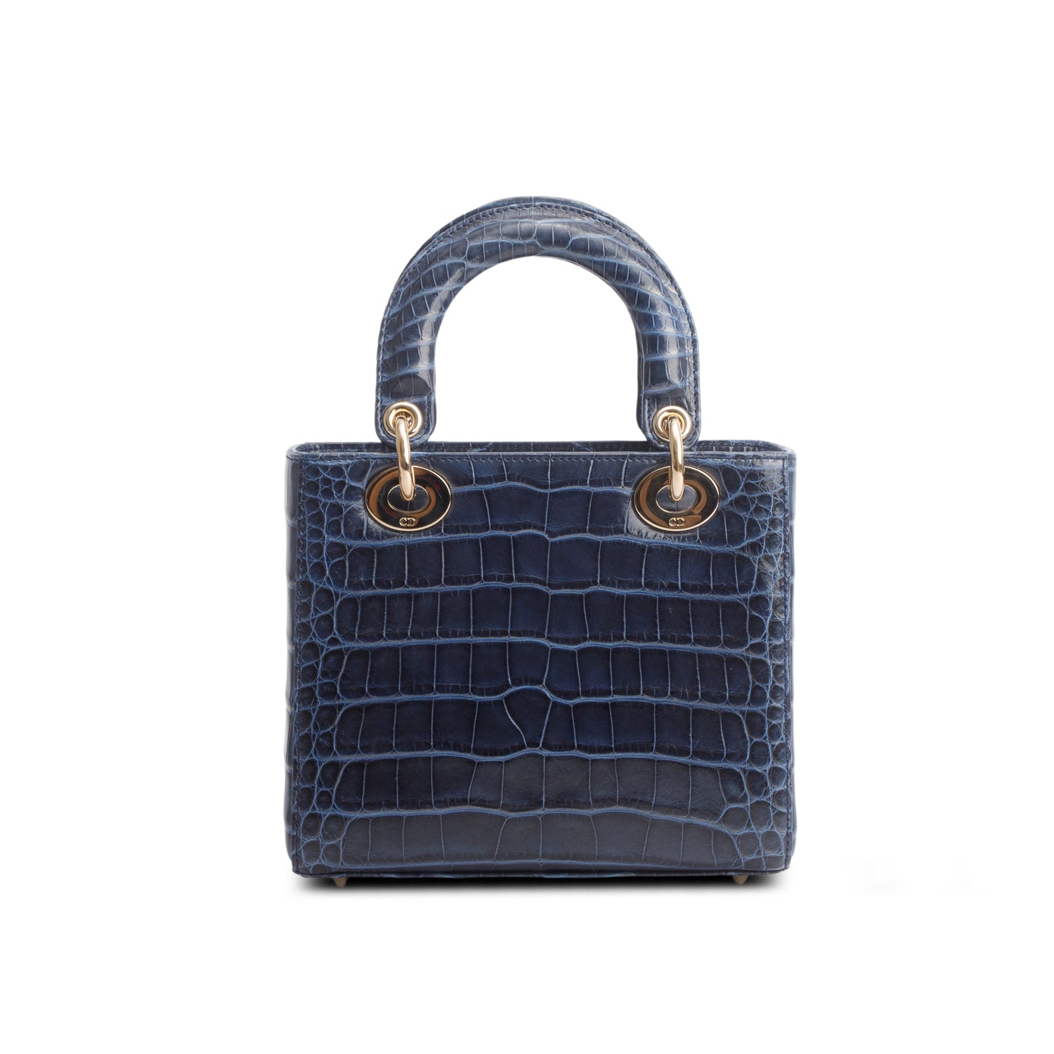 Christian Dior 2023 Alligator Small Lady Dior w/ Strap & Receipt