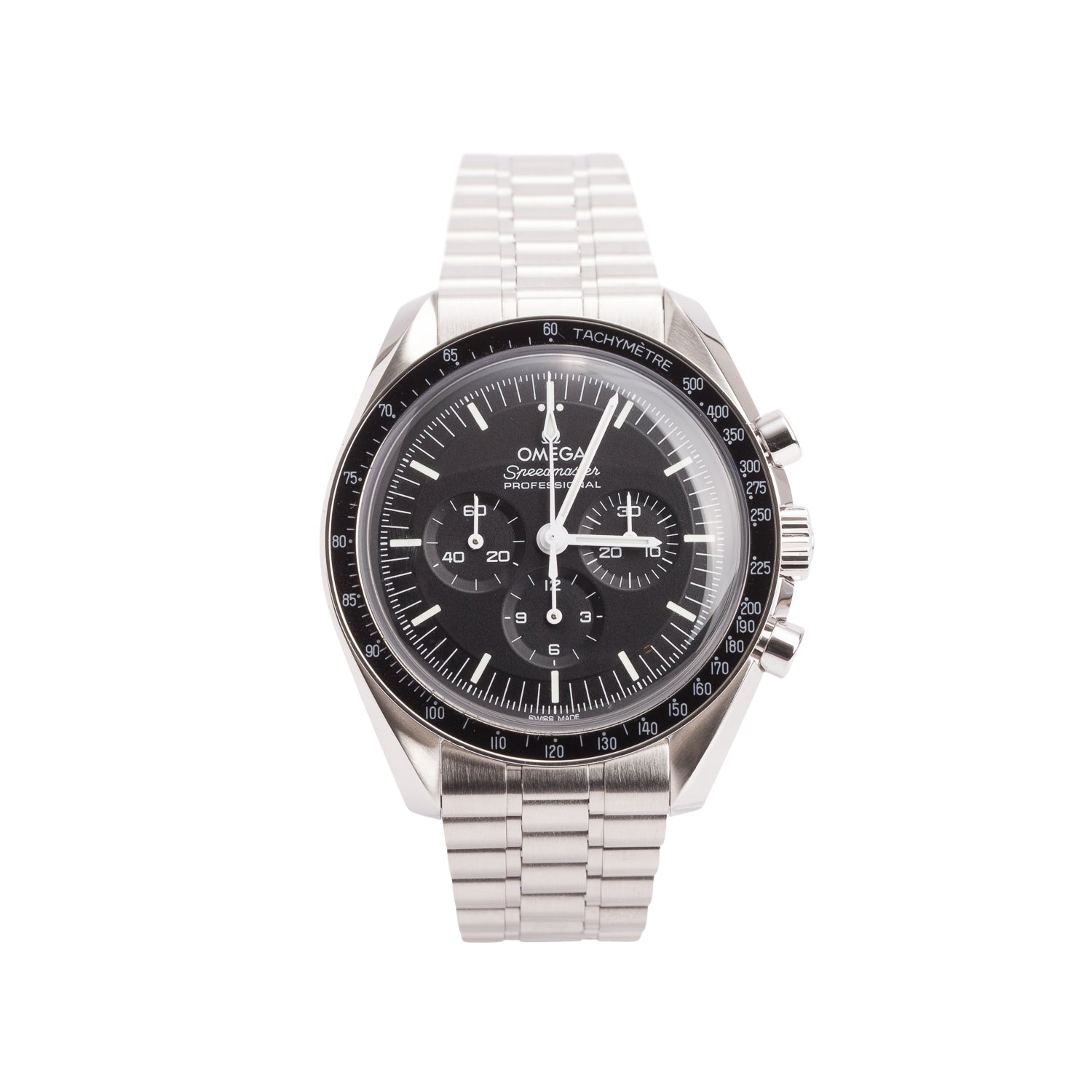 Omega 2025 Stainless Steel Speedmaster Moonwatch Professional 42 MM Manual Watch w/ Box & Papers
