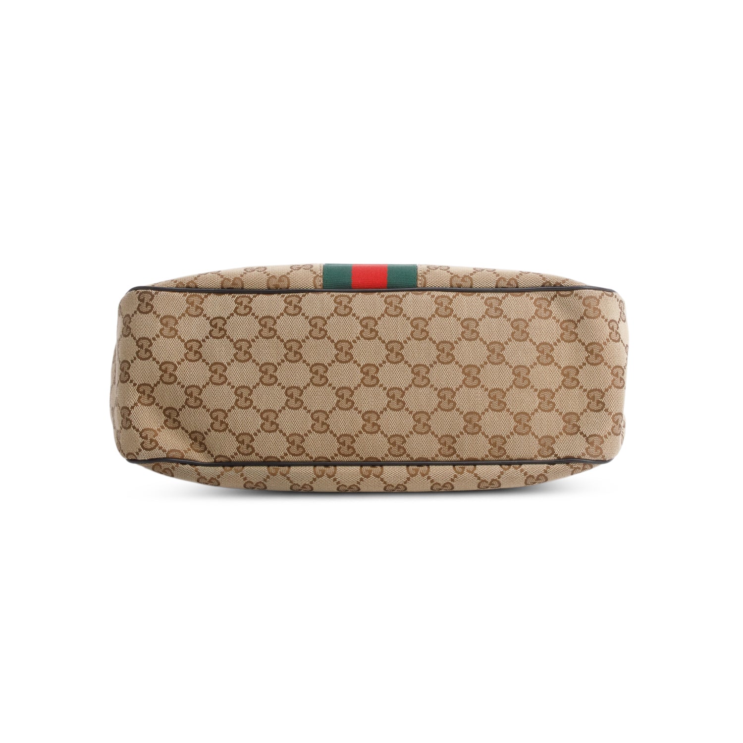 Gucci GG Supreme Web Sherry Medium Shoulder Bag