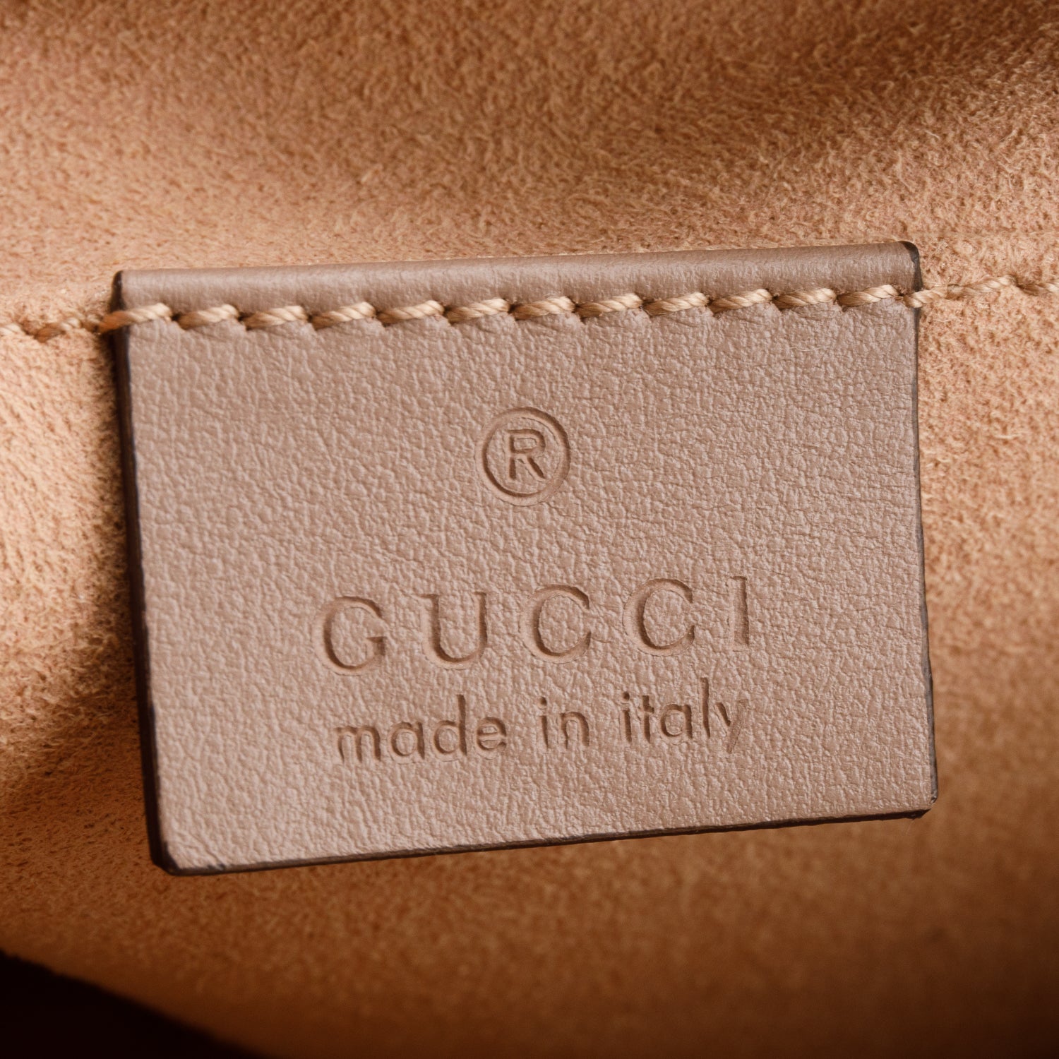 Gucci Beige GG Marmont Matelasse Small Camera Bag