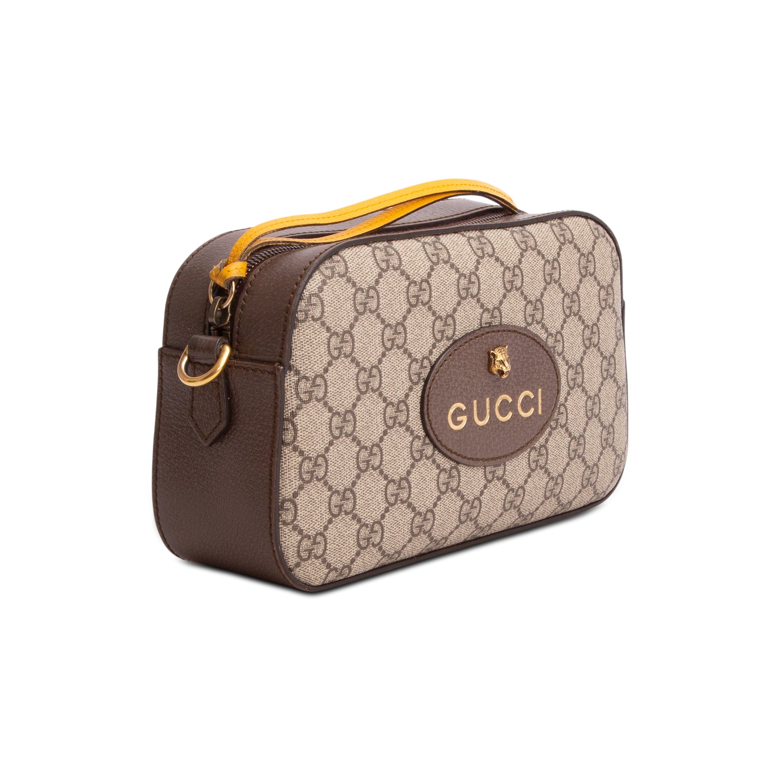 Gucci Neo Vintage GG Supreme Shoulder Bag w/ Box & Strap