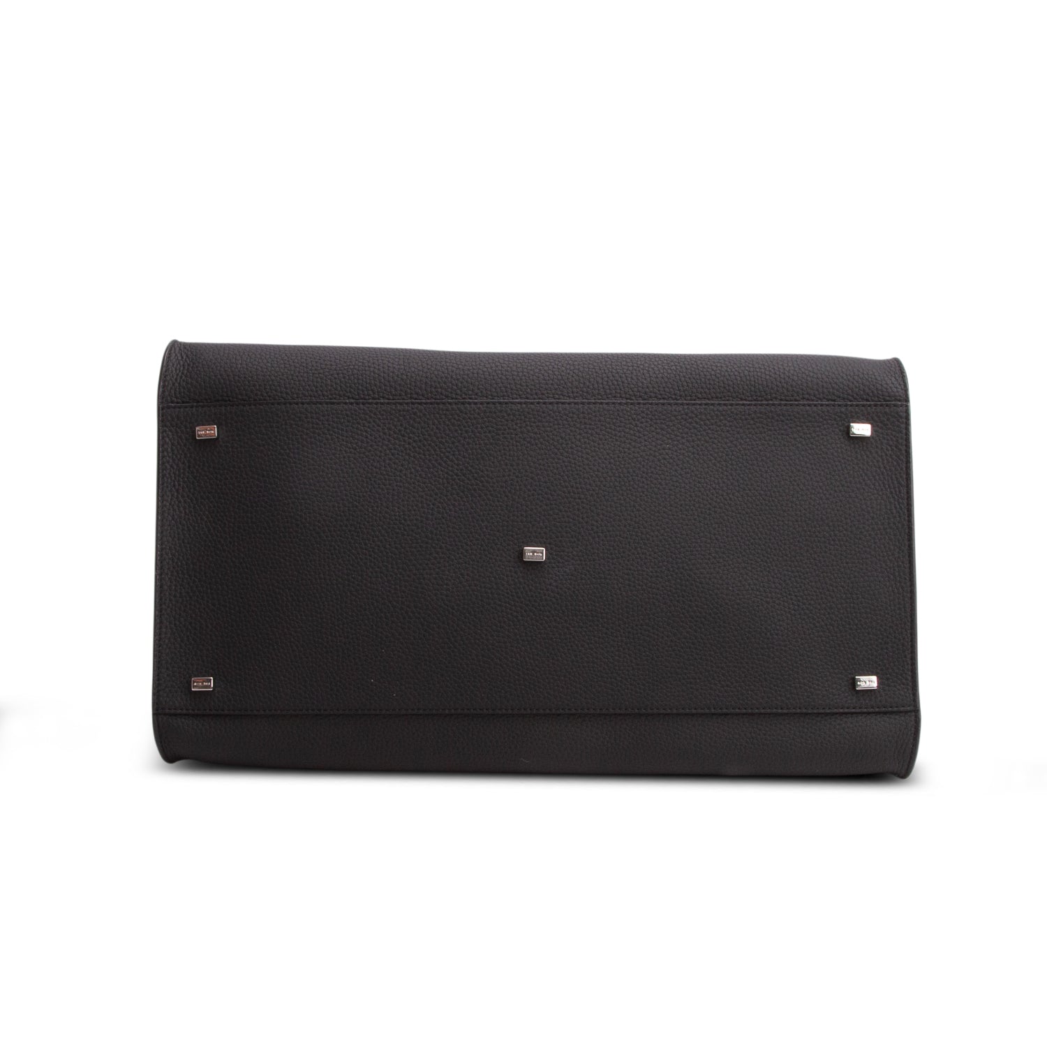 The Row Black Grained Calfskin Soft Margaux 17