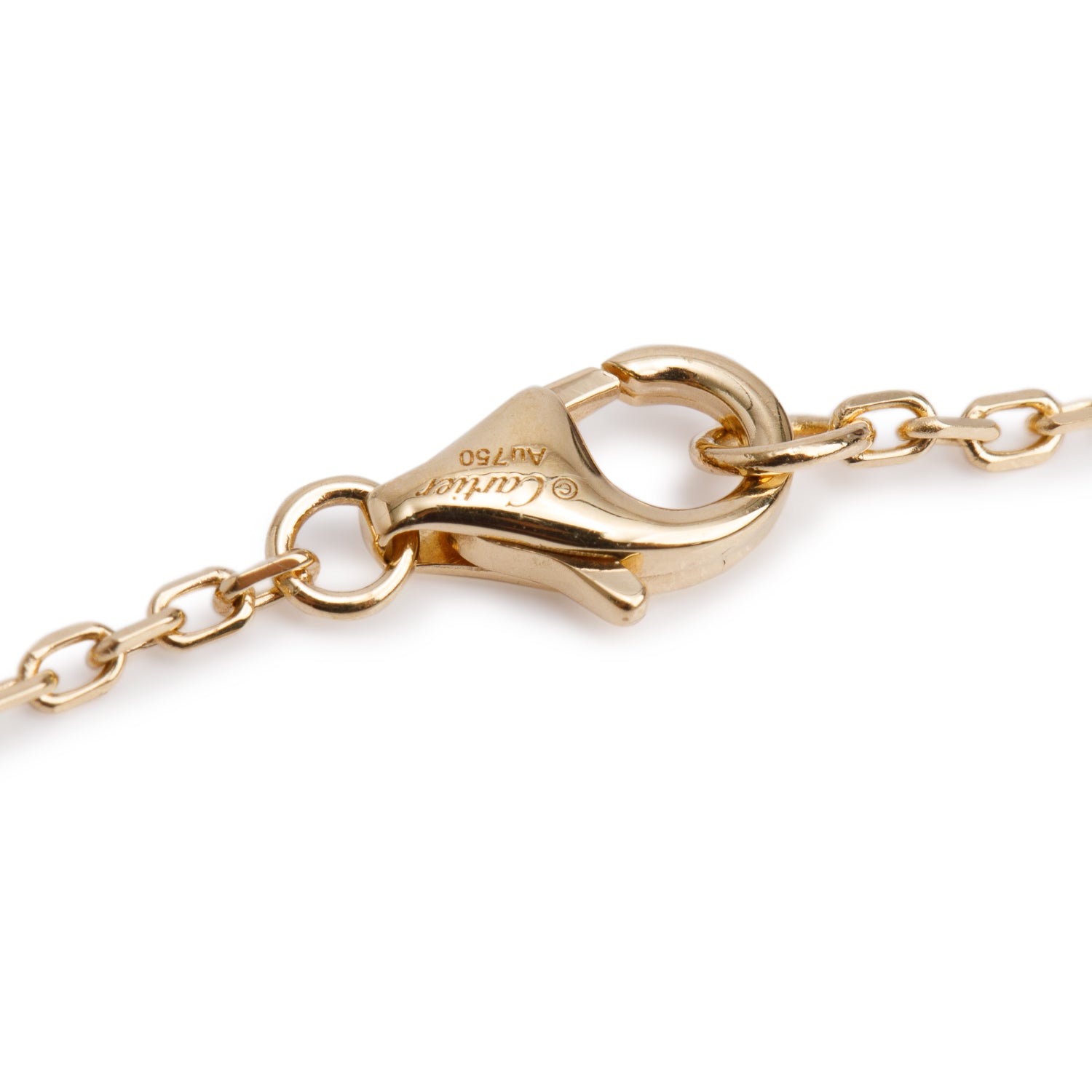 Cartier 2026 18k Yellow Gold Pave Diamond Love Pendant Necklace w/ Box & Certificate