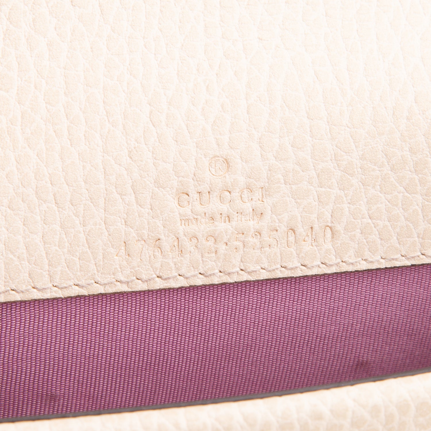Gucci Cream Calfskin Super Mini Dionysus Shoulder Bag w/ Box