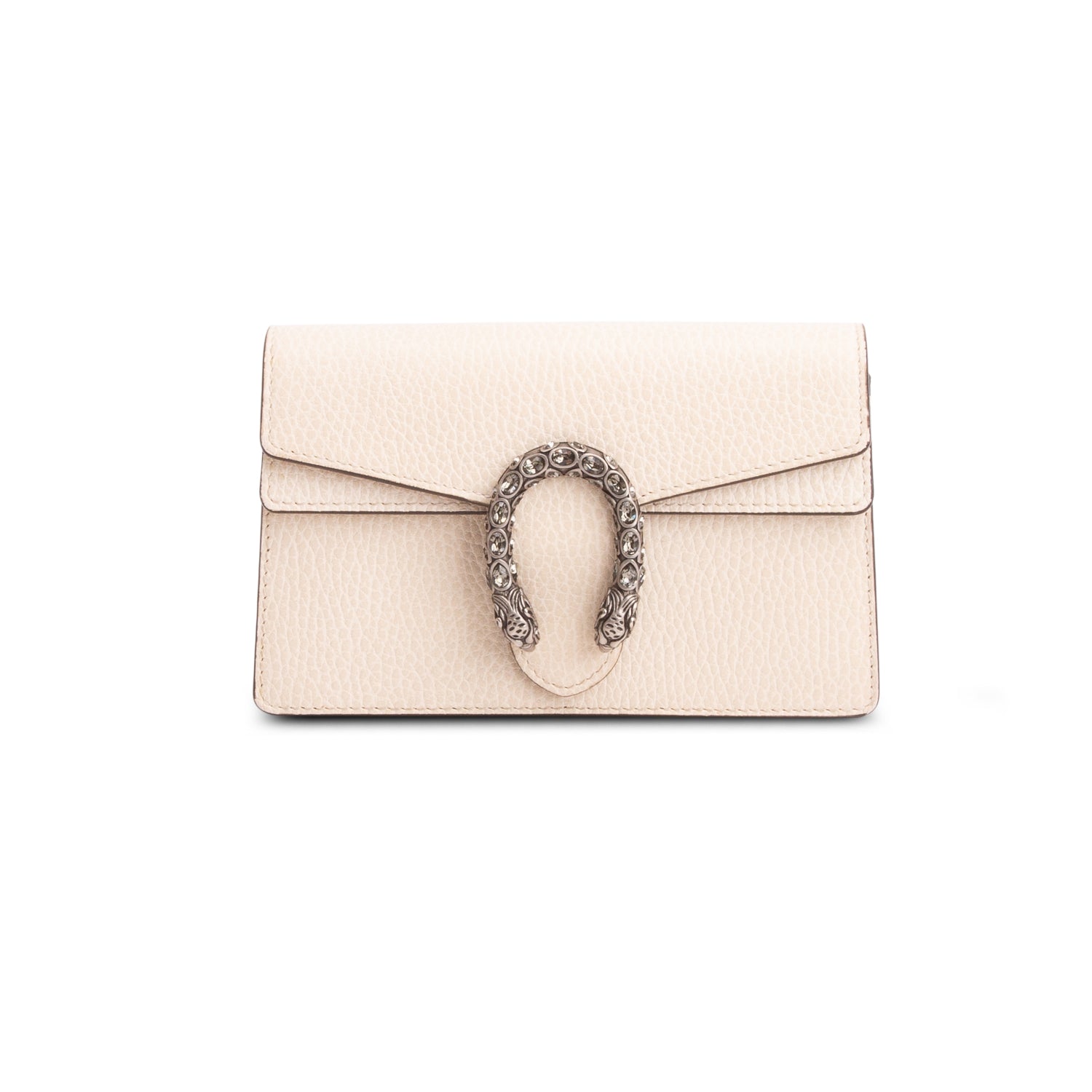 Gucci Cream Calfskin Super Mini Dionysus Shoulder Bag w/ Box