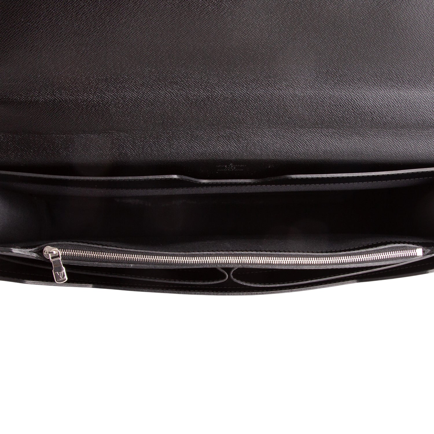 Louis Vuitton Black Epi Leather Robusto 2 Compartment Briefcase
