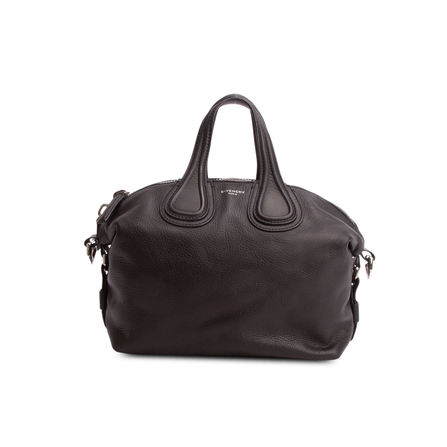 Givenchy Black Calfskin Medium Nightingale w/ Straps