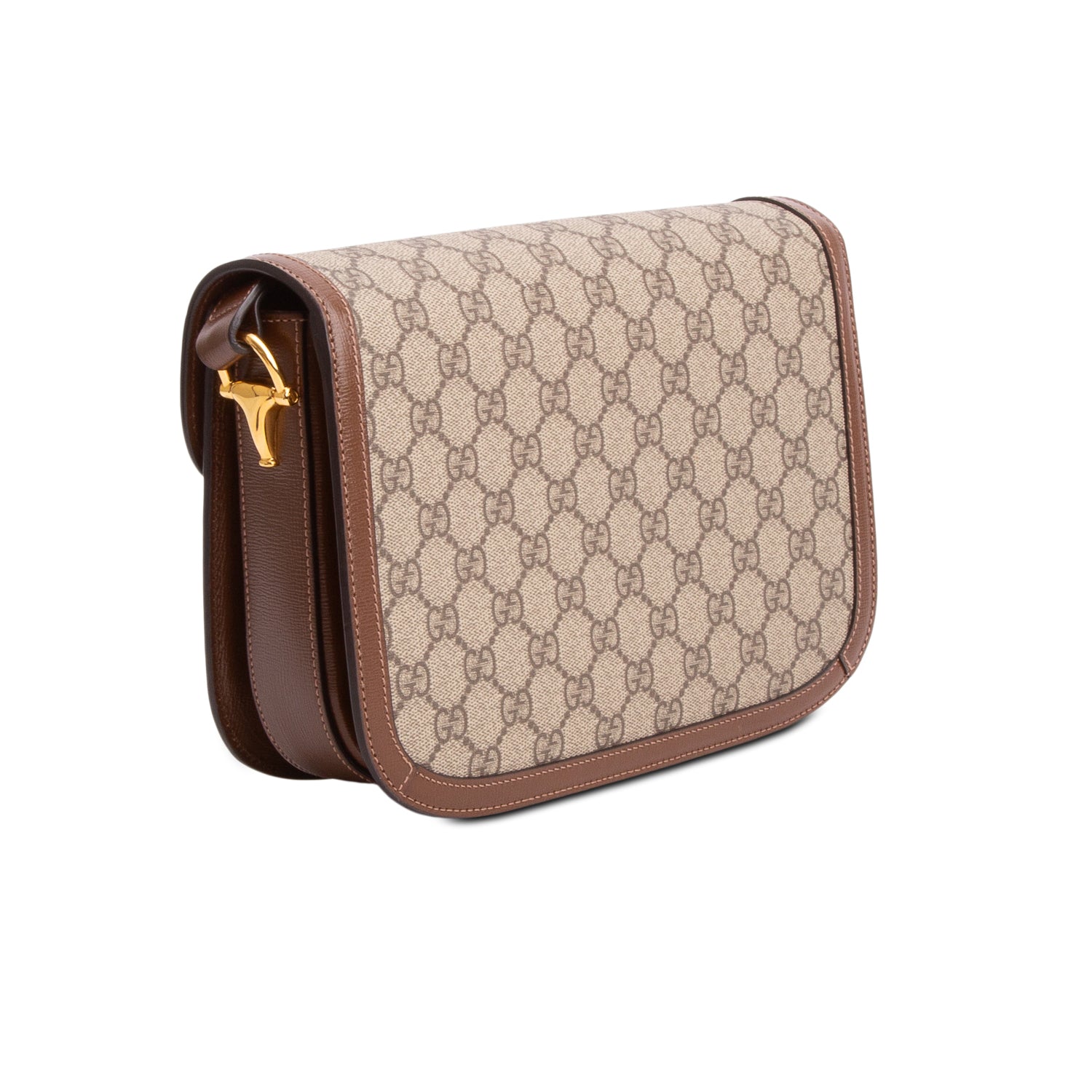 Gucci GG Supreme Monogram Duomo Lux Horsebit 1955 Medium Shoulder Bag