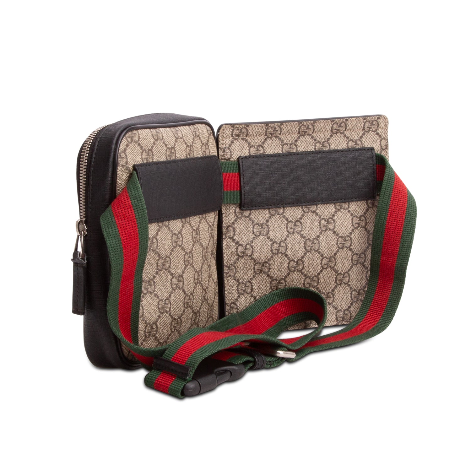 Gucci GG Supreme Monogram Web Belt Bag