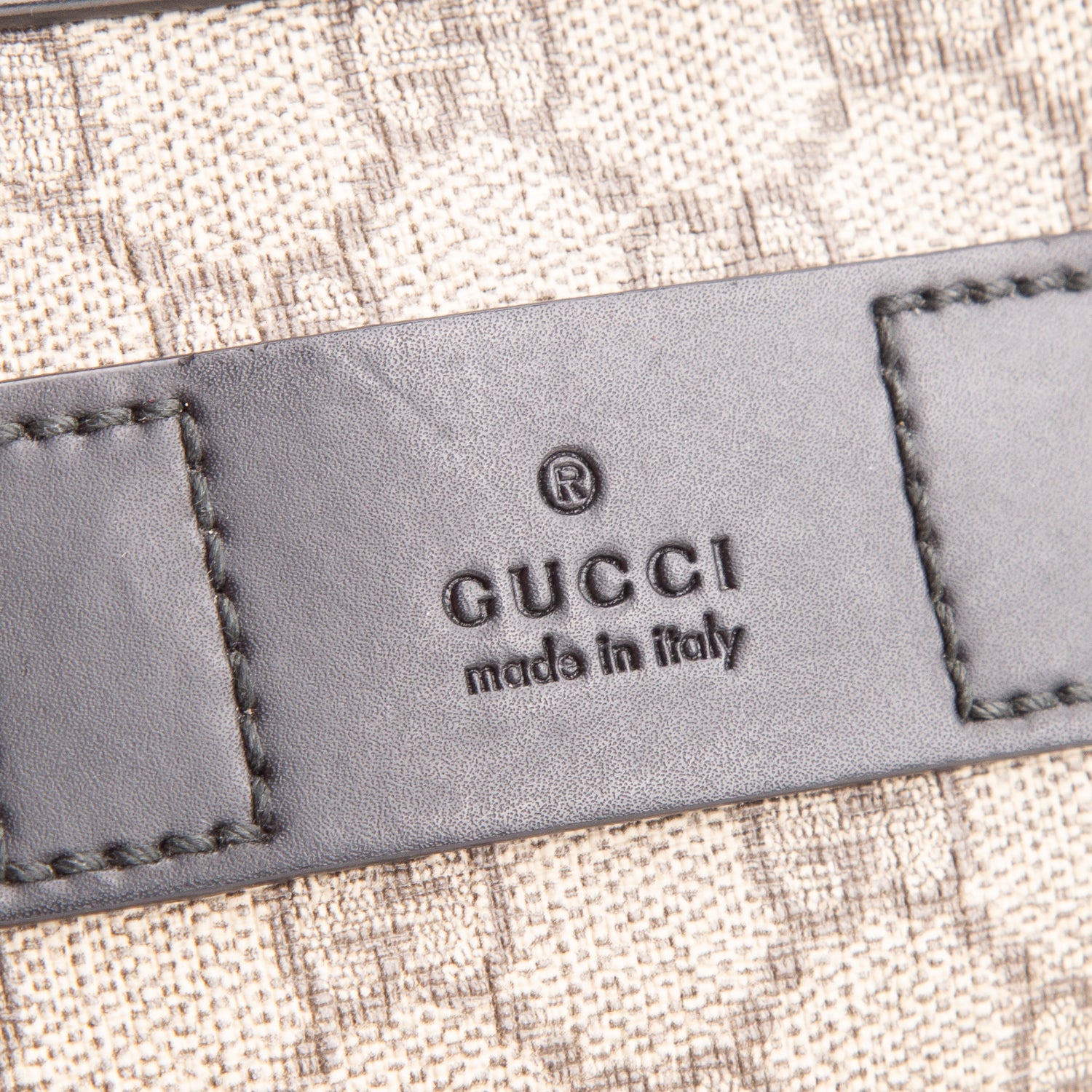 Gucci GG Supreme Monogram Web Belt Bag
