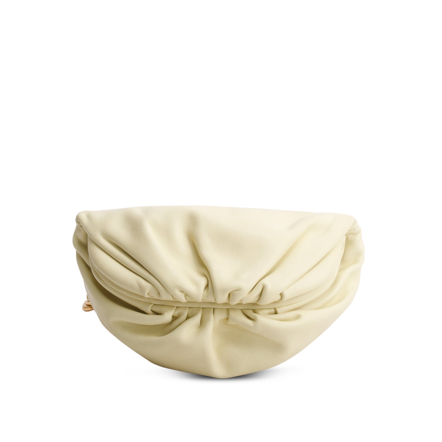 Bottega Green Nappa The Belt Chain Pouch
