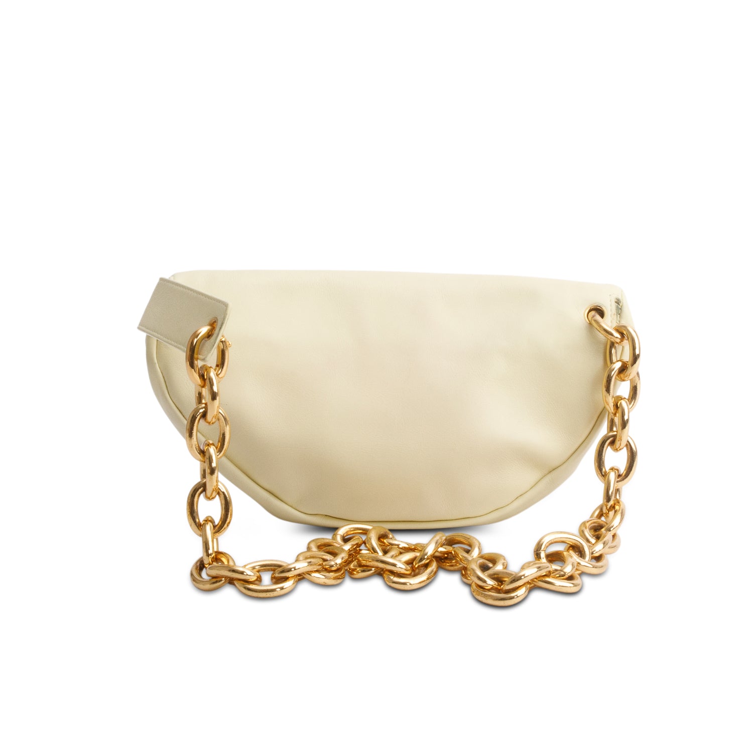 Bottega Green Nappa The Belt Chain Pouch