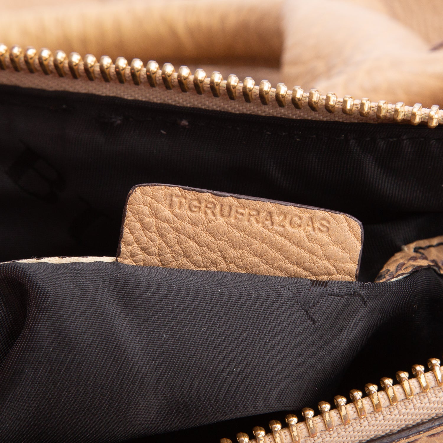 Burberry Brown Calfskin Nevinson Bowling Bag w/ Strap