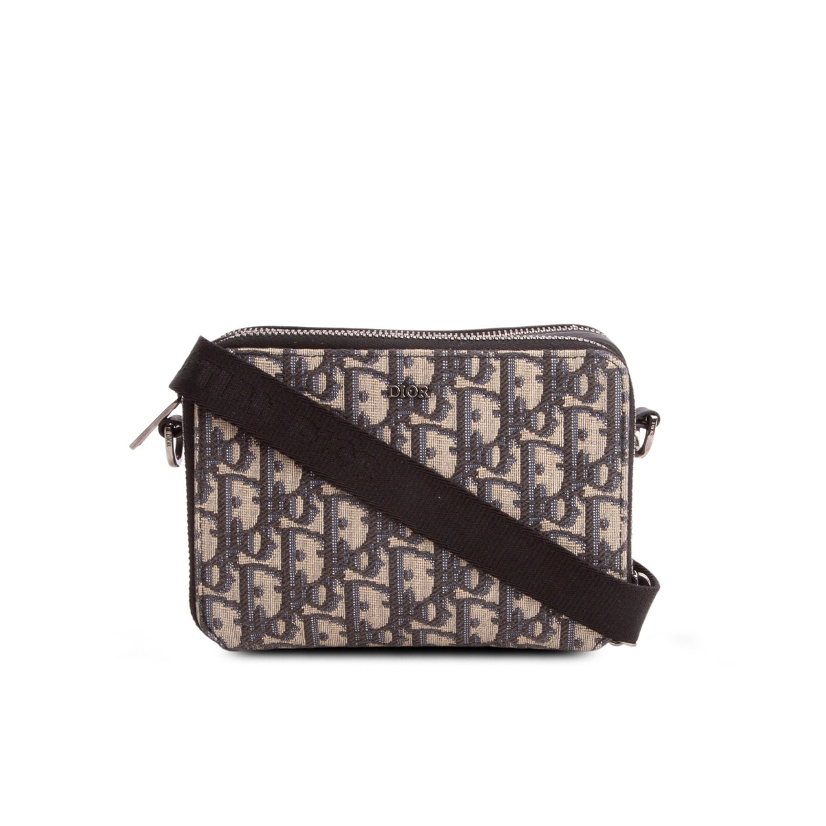 ら*送様 Christian Dior Christian Dior 2022 Oblique Jacquard Zipped Pouch – OLIVER'S