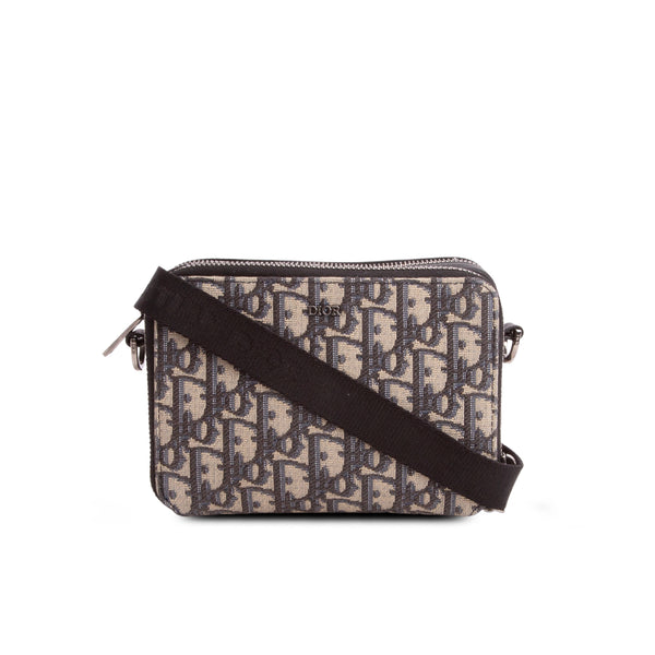 Christian Dior 2022 Oblique Jacquard Zipped Pouch – OLIVER'S