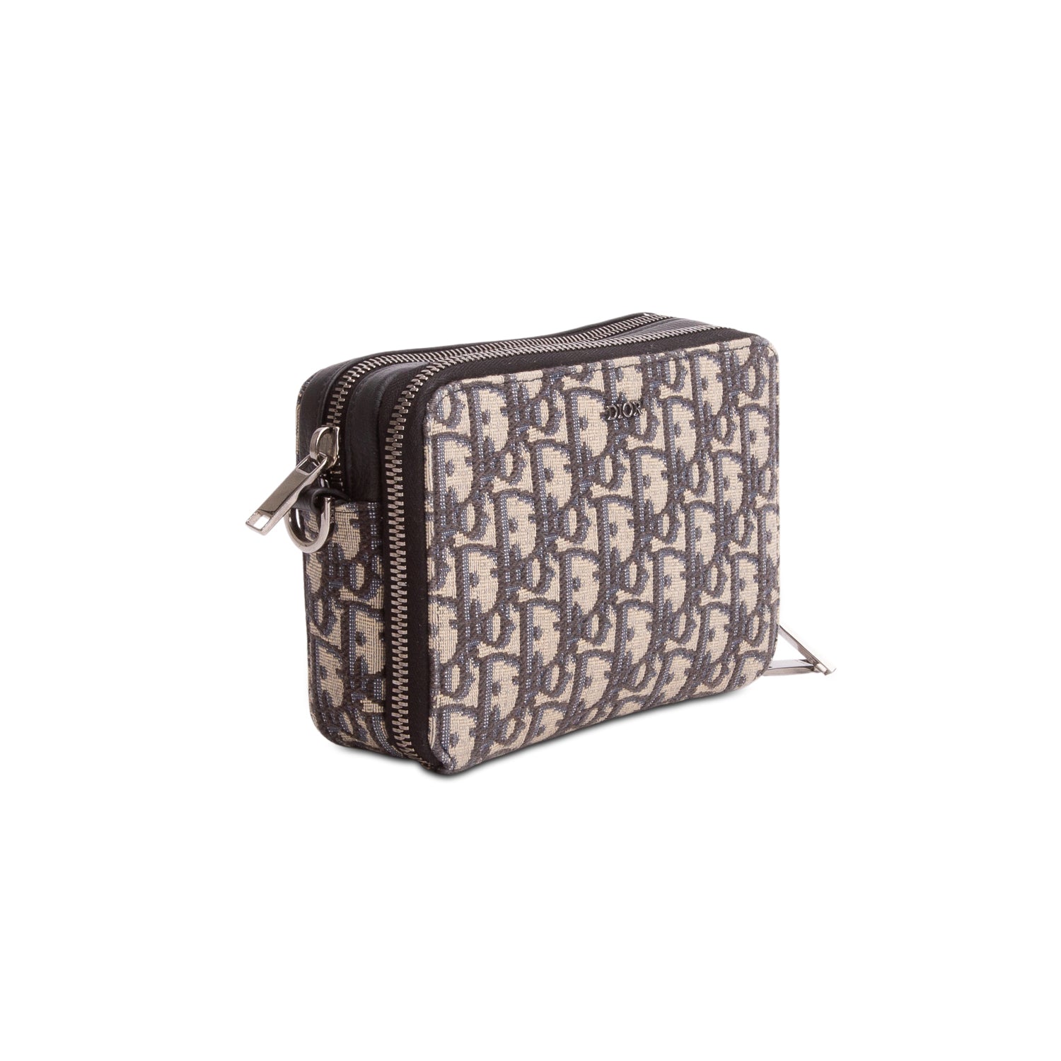 Christian Dior 2022 Oblique Jacquard Zipped Pouch