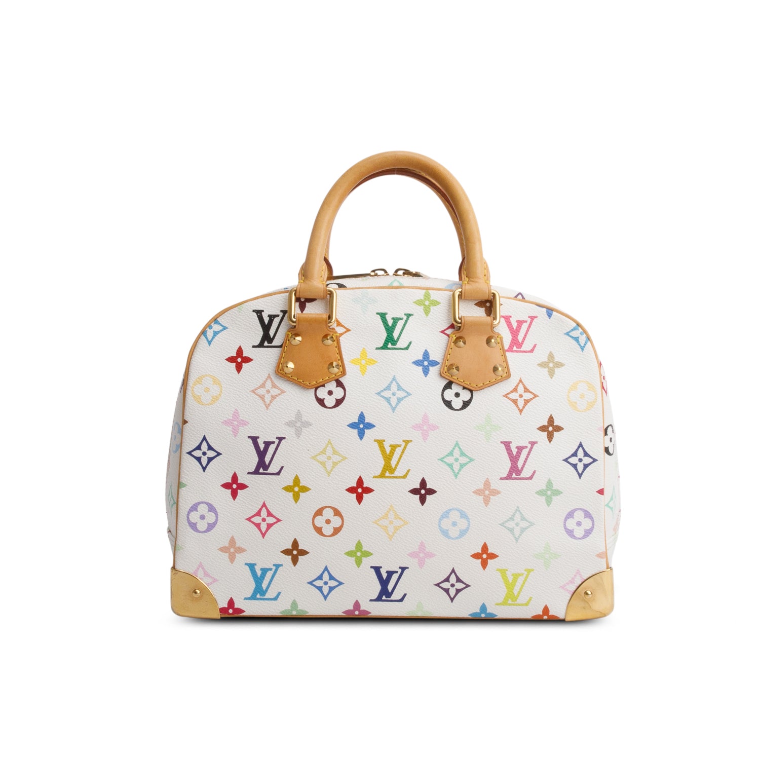 Louis Vuitton White Monogram Multicolor Trouville