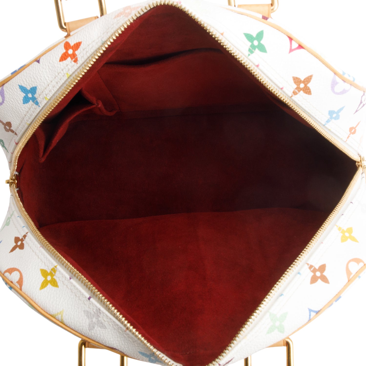 Louis Vuitton White Monogram Multicolor Trouville
