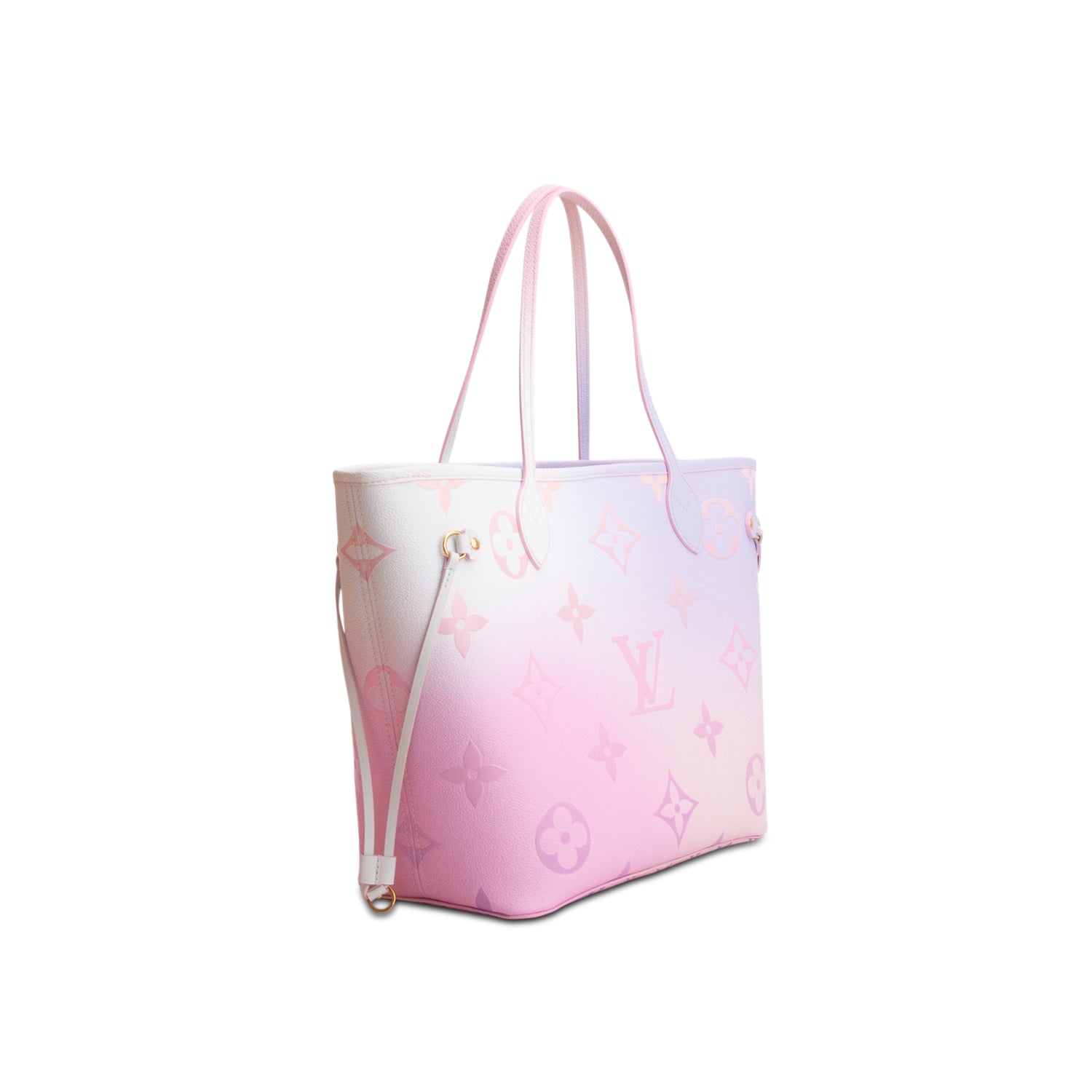 Louis Vuitton 2022 Monogram Sunrise Pastel Giant Spring in The City Neverfull MM w/ Box, Pouch & Receipt