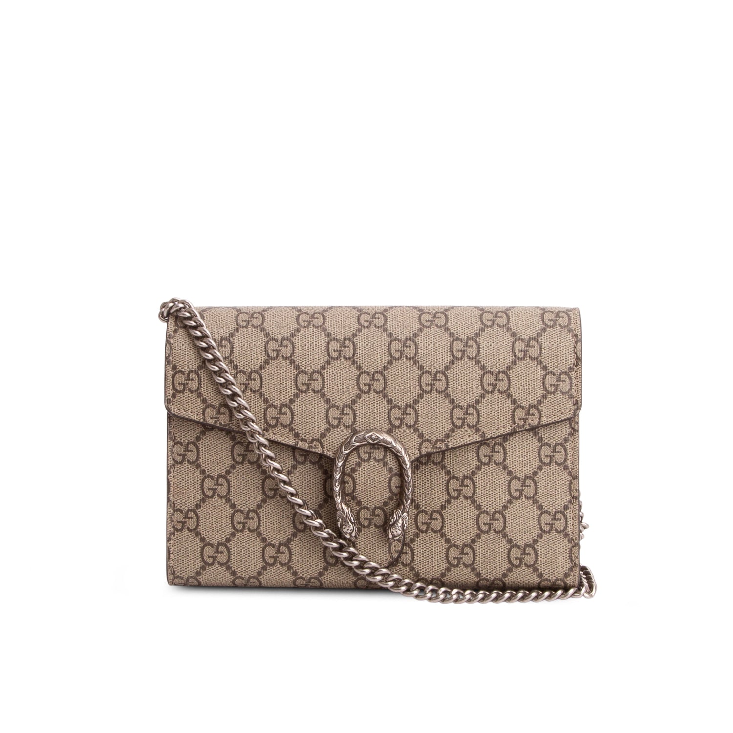Gucci Dionysus GG Supreme Wallet on Chain