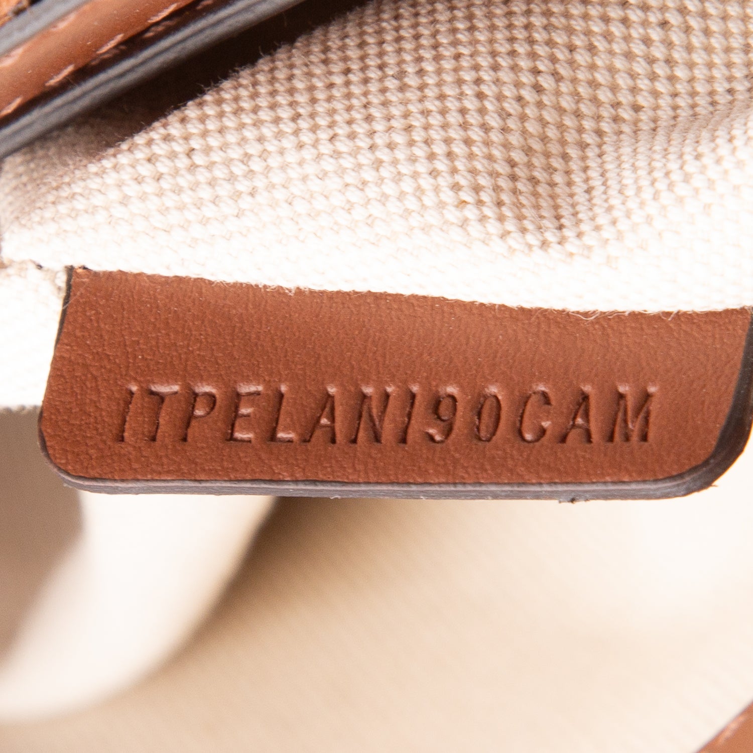 Burberry Brown Canvas Vintage Check Medium Note Crossbody Bag