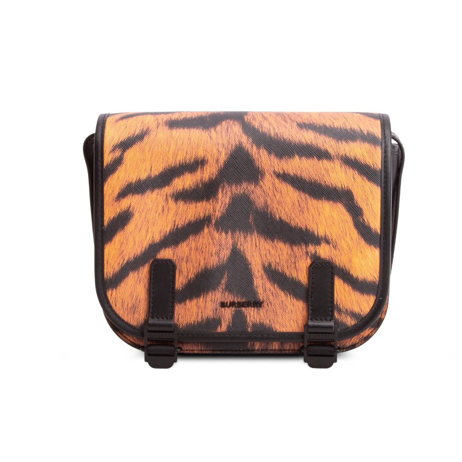 Burberry Tiger Print Messenger Bag