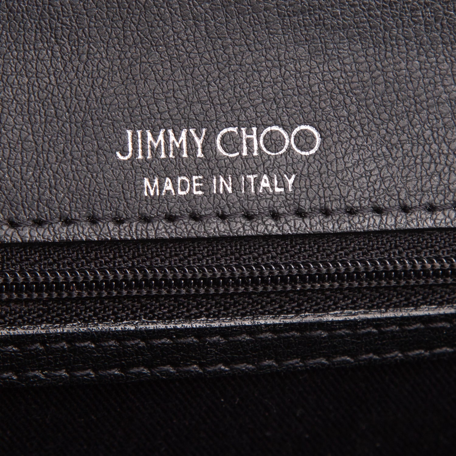 Jimmy Choo Black Leather Python Trim JC Top Handle Flap Crossbody Bag