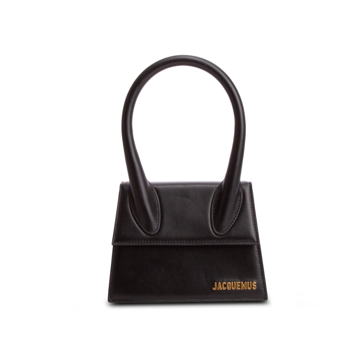 Jacquemus Black Leather Le Chiquito Bag w/ Strap