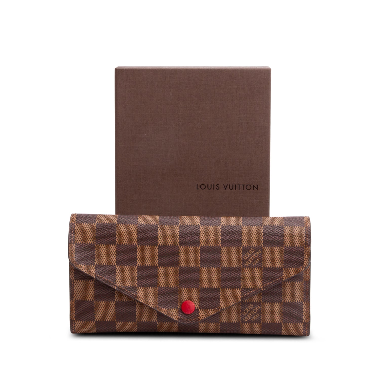Louis Vuitton Damier Ebene Josephine Wallet w/ Box