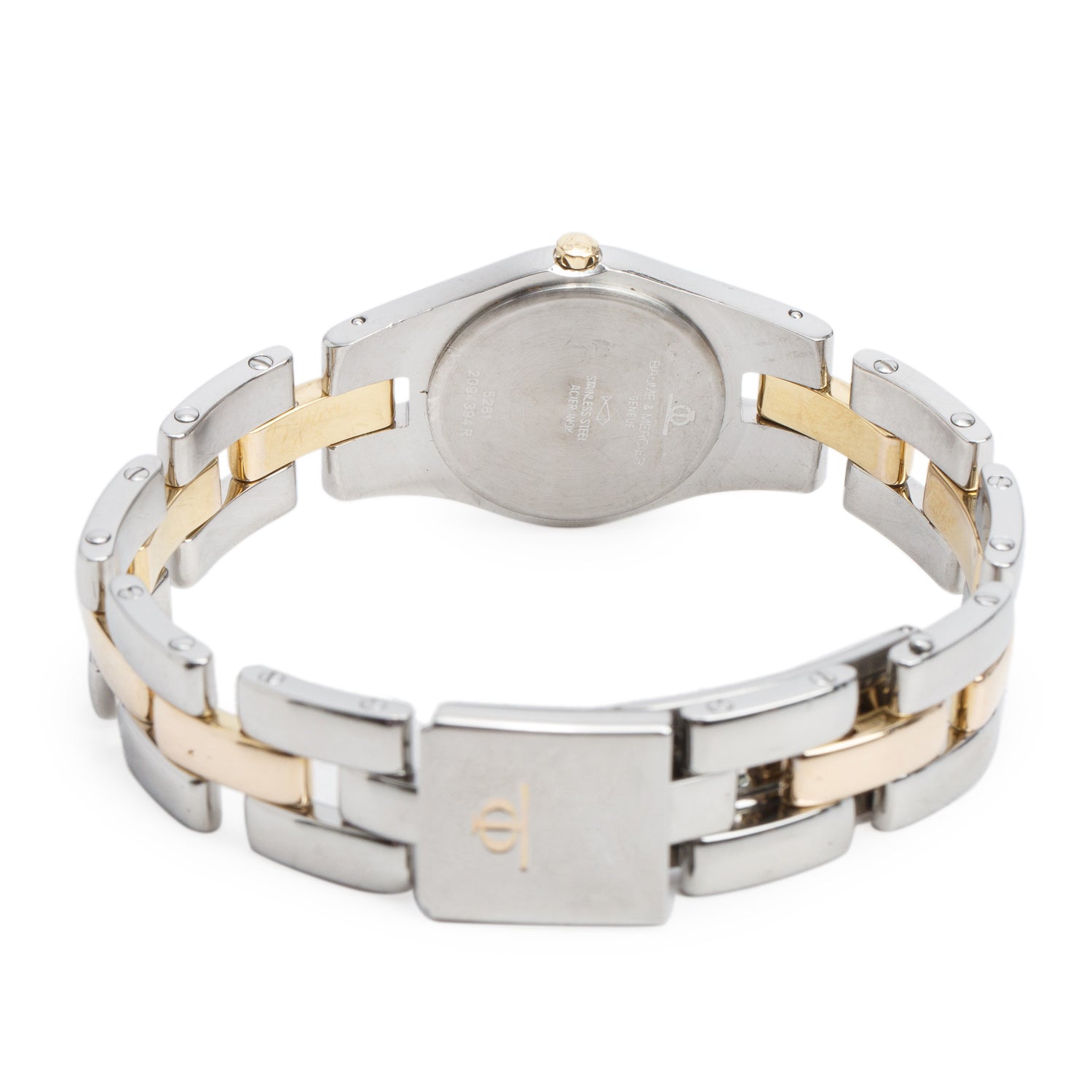 Baume & Mercier Two-Tone Stainless Steel 25 MM Linea Quartz Watch