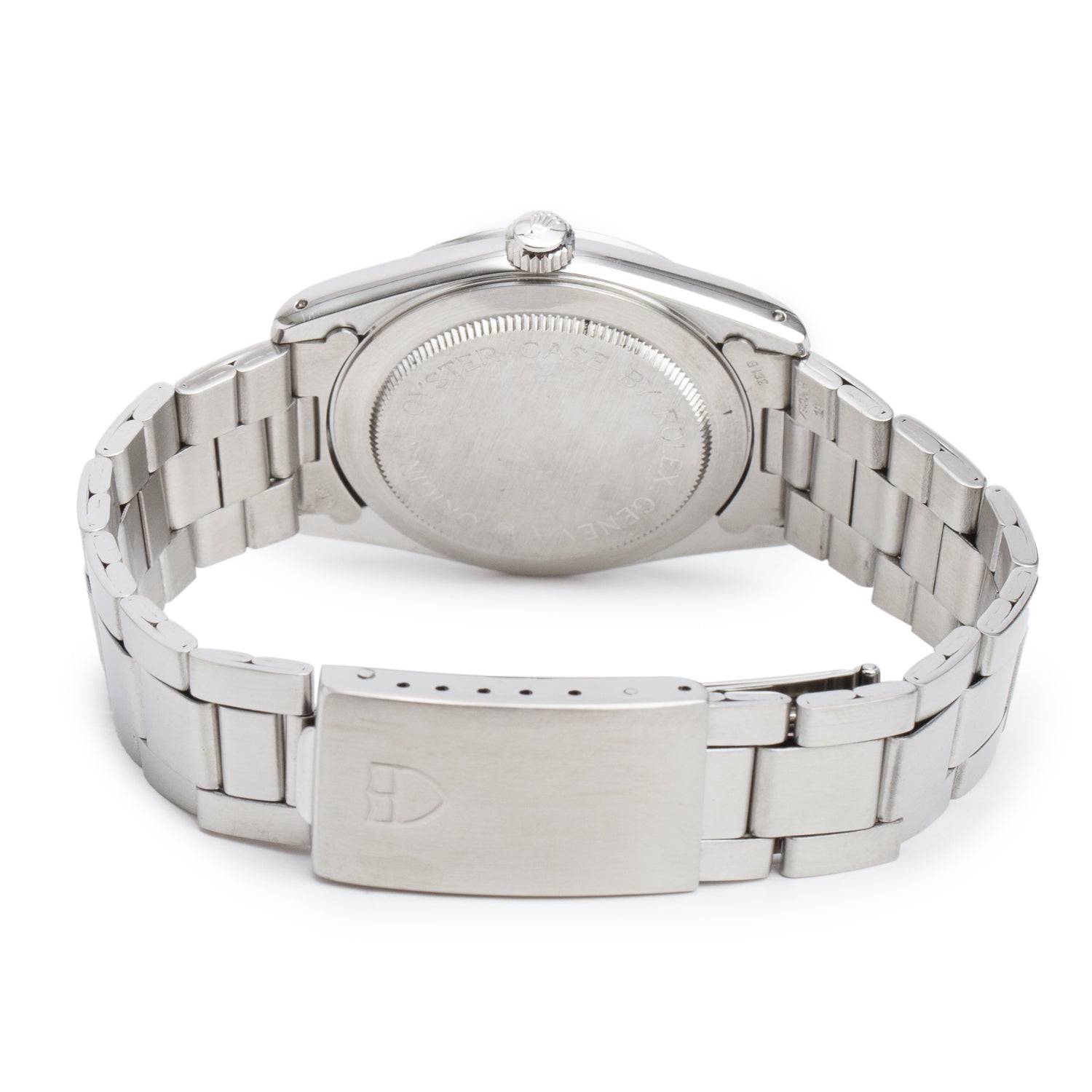 Tudor Stainless Steel Prince OysterDate 34 MM Automatic Watch Silver Dial 7400 w/ Box & Papers
