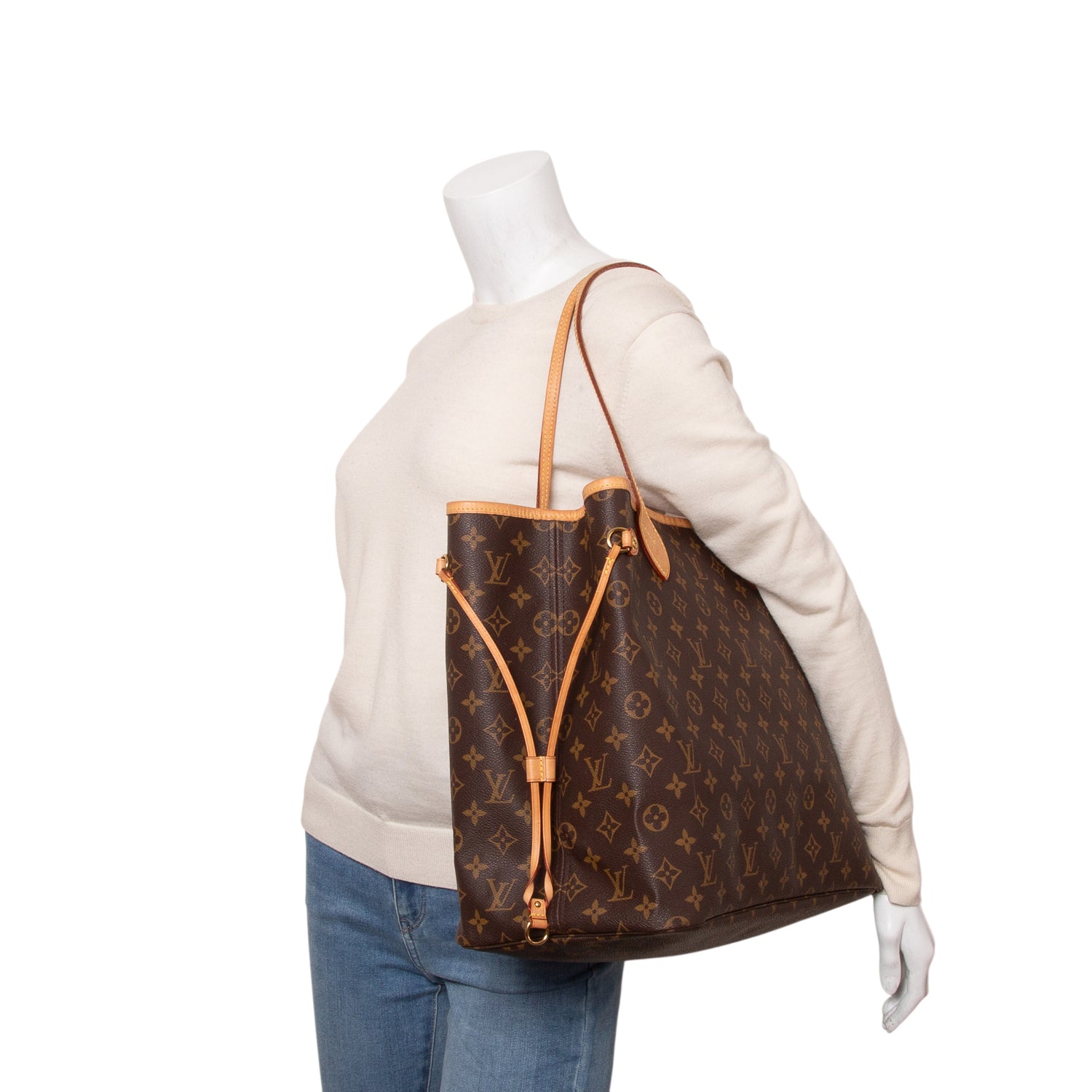 Louis Vuitton Monogram Neverfull GM w/ Pouch & Box