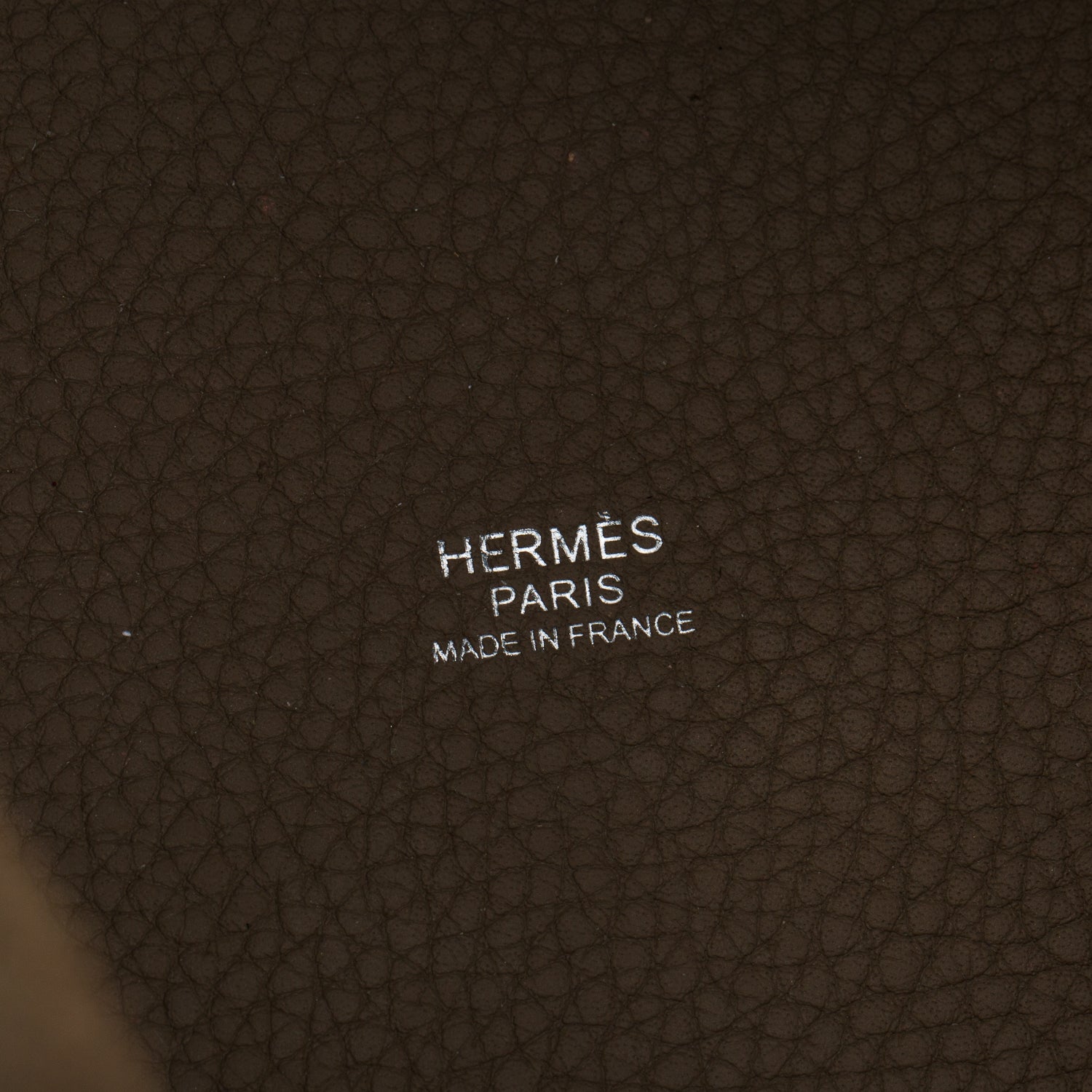 Hermes 2023 Etoupe Taurillon Clemence Picotin Lock 18 w/ Box & Receipt